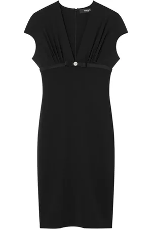 VERSACE Robe mi-longue à col plongeant