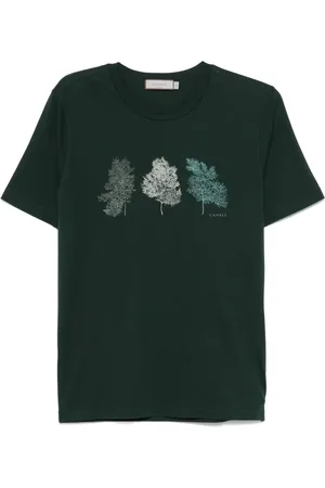 CANALI T-shirt en coton à logo