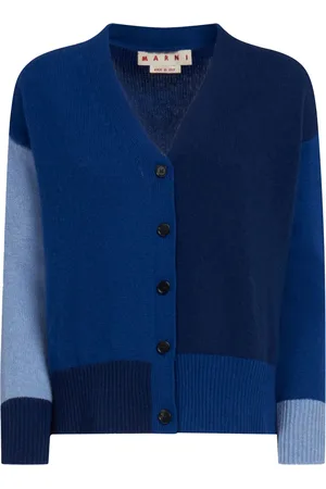 Marni Cardigan colour block en cachemire