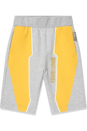 Roberto Cavalli Short de sport à design colour block