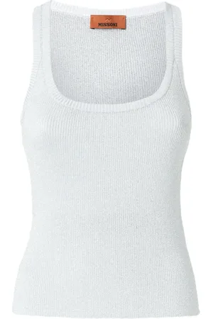 Missoni Débardeur à effet métallisé