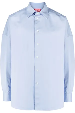 Diesel Chemise à logo en coton