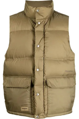 Chocoolate Gilet matelassé à fermeture zippée