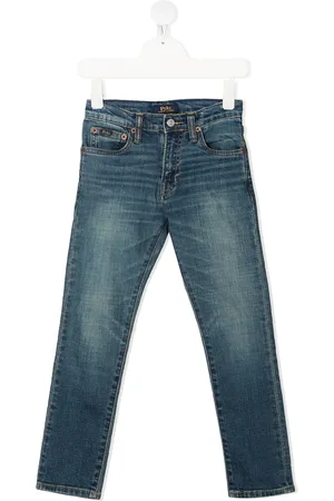 Ralph Lauren Jean droit à taille mi-haute