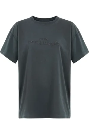 Maison Margiela T-shirt en coton à logo brodé
