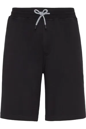Brunello Cucinelli Bermuda à coupe droite