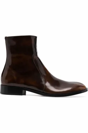 Maison Margiela Bottines en cuir ciré