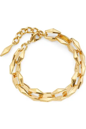 Jimmy Choo Bracelet en chaîne pavé de diamants