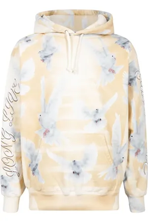Supreme Hoodie Doves à imprimé graphique