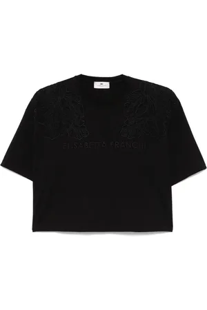 Elisabetta Franchi T-shirt à broderies