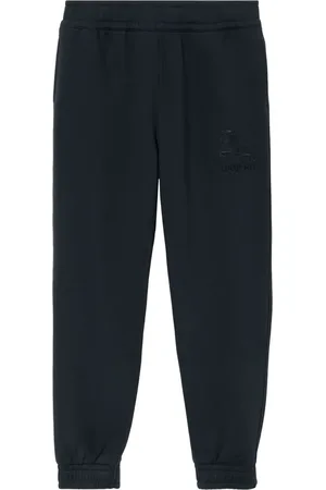 Burberry Pantalon de jogging à logo brodé
