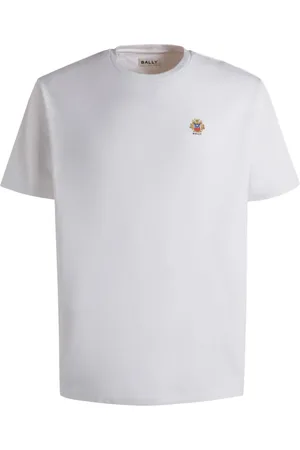 Bally T-shirt à logo brodé