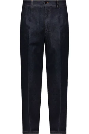 Dolce & Gabbana Jean droit à plaque logo