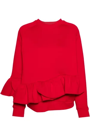 Ioana Ciolacu Sweat Cherry à volants