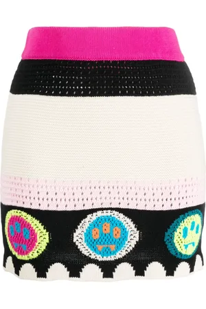 BARROW Minijupe à logo en jacquard