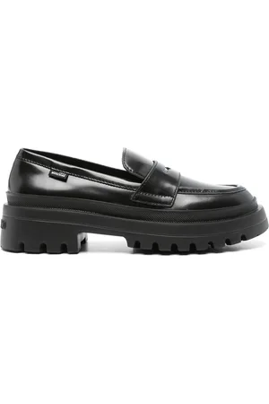 Moschino Mocassins en cuir à entaille penny
