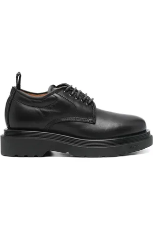 Buttero Mocassins en cuir à lacets