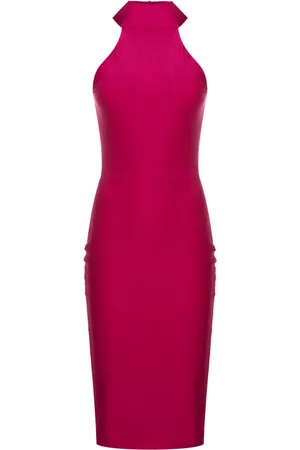Lethicia Bronstein Robe mi-longue Audrey à col montant