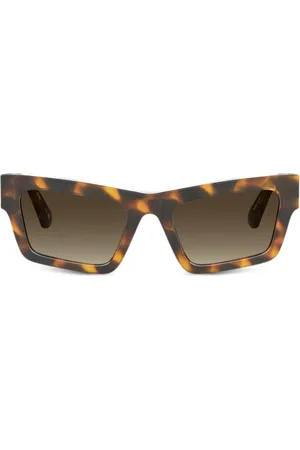 Moschino Lunettes de soleil à plaque logo