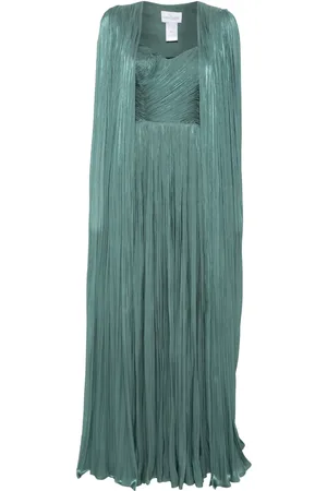 Ana Radu Robe-bustier longue à détails drapés