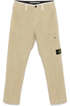 Stone Island Pantalon en velours côtelé