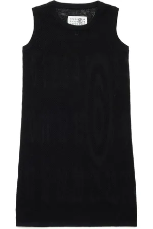 Maison Margiela Robe à numéro signature en jacquard