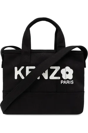 Kenzo Sac cabas en coton à logo imprimé
