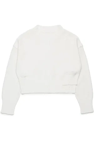 Maison Margiela Pull à détails de perforations