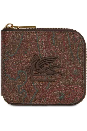 Etro Portefeuille à imprimé cachemire