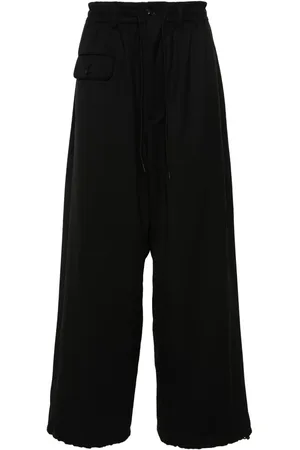 Y-3 Pantalon à coupe ample