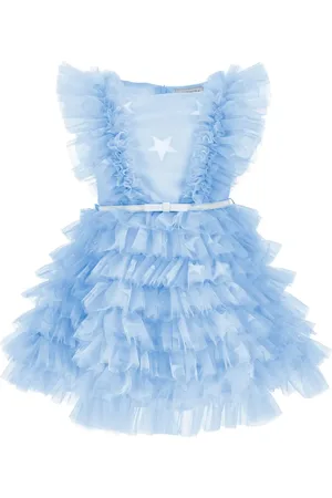 MONNALISA Robe en tulle à motif d