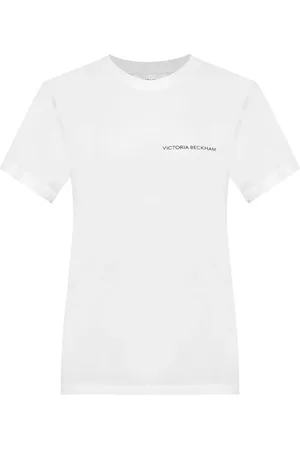 Victoria Beckham T-shirt à logo imprimé