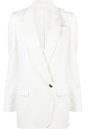 Brunello Cucinelli Blazer à revers pointus