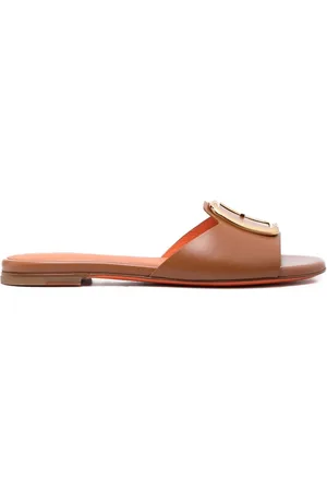 santoni Mules à détail de boucle