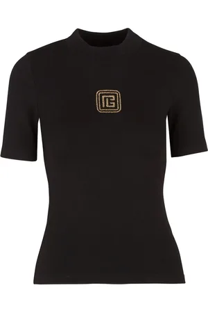 Balmain T-shirt Retro à logo brodé