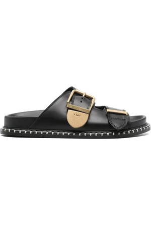 Chloé Claquettes Rebecca en cuir