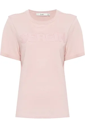 B+AB T-shirt Serein en coton mélangé