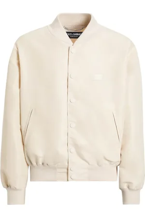 Dolce & Gabbana Veste bomber à plaque logo