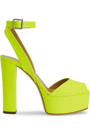 Giuseppe Zanotti Sandales Betty 120 mm à imprimé crocodile