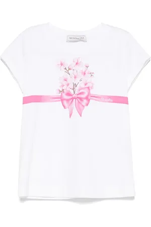 MONNALISA T-shirt à fleurs