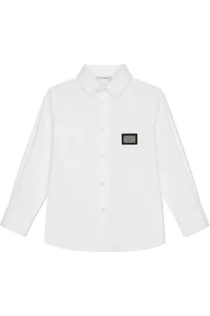 Dolce & Gabbana Chemise en popeline à logo