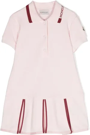 Moncler Robe-polo à logo brodé