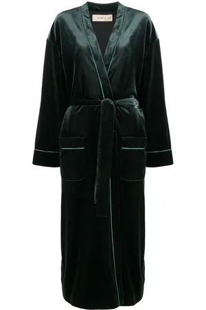 BLANCA Manteau noué à effet velours