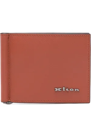Kiton Porte-cartes en cuir