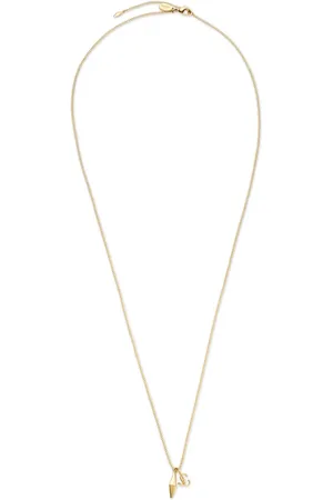 Jimmy Choo Collier en chaîne JC serti de diamants