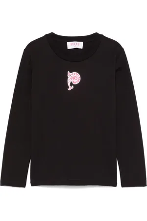 PUCCI Junior T-shirt à logo imprimé