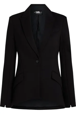 Karl Lagerfeld Blazer à simple boutonnage