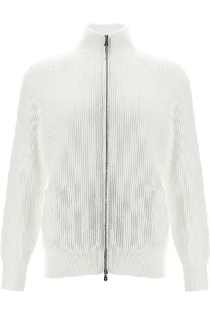Brunello Cucinelli Cardigan à fermeture zippée
