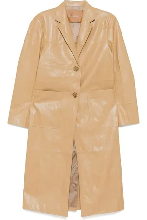 REJINA PYO Manteau Atlas à simple boutonnage