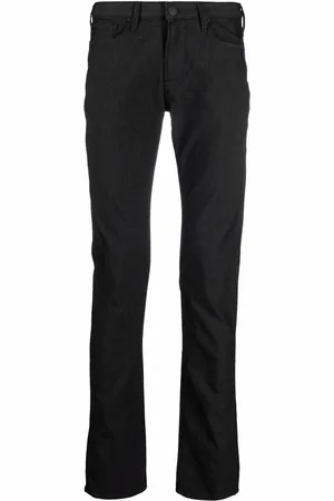 Emporio Armani Pantalon slim à plaque logo